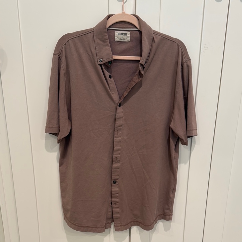 Men's Muave Casual Shirt